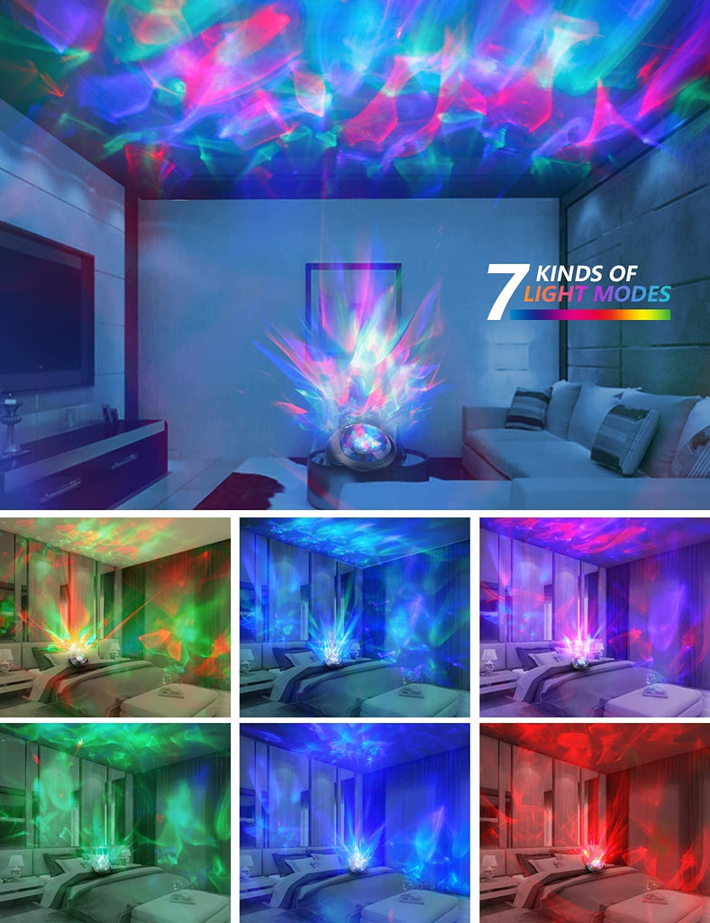 7 kinds of light modes aurora borealis light projector