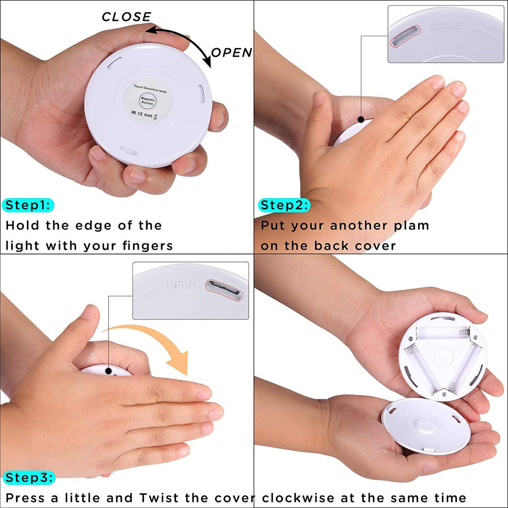 how to use night light lamp