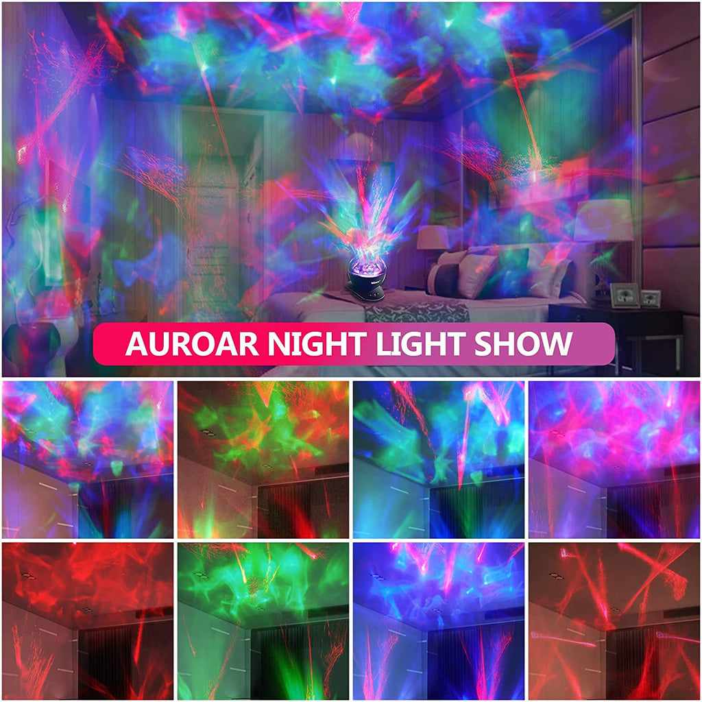 aurora night light show